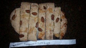 Toogood Winery Tuscan Biscuit sliced