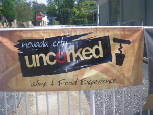 Nevada City Uncorked Banner