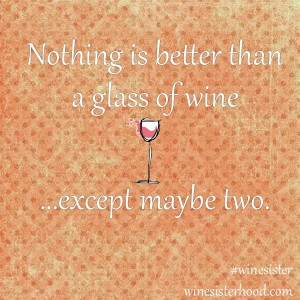 2 Glasses of wine