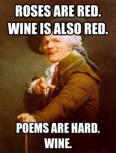 Akward Wine Poem    