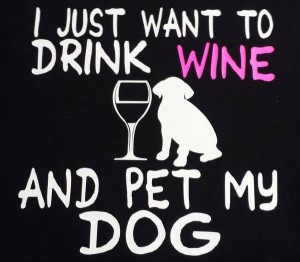 Drink Wine Pet Dog  