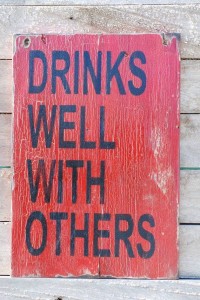 Drinks well with others    