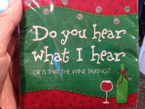 Wine talking  