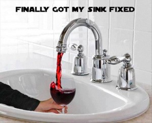 wine sink  